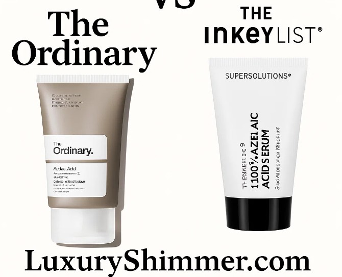 The Ordinary Azelaic Acid vs The Inkey List