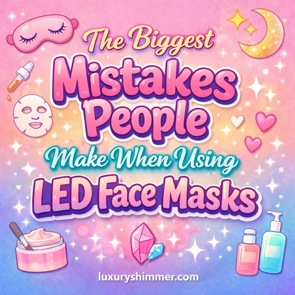The Biggest Mistakes People Make When Using LED Face Masks