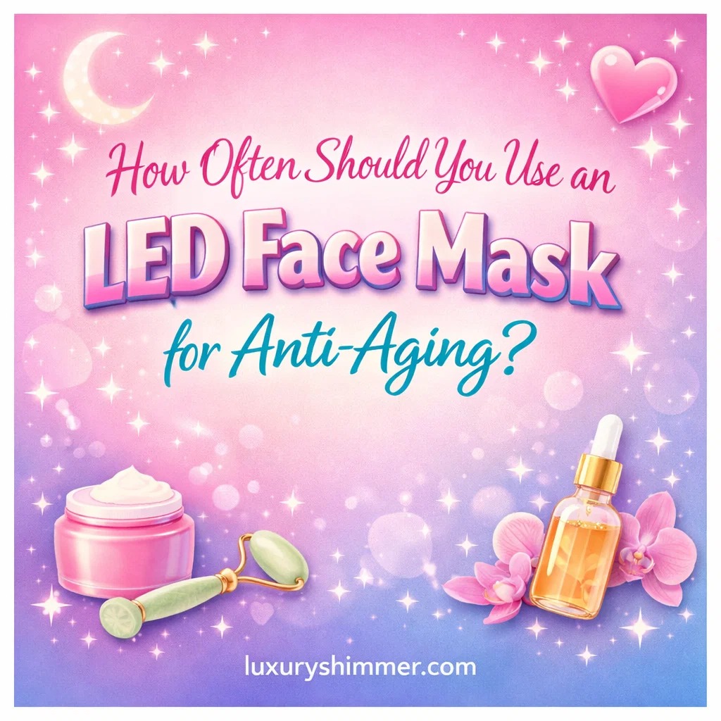 how often should you use an led face mask for anti aging