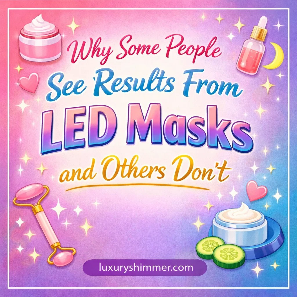 why some people see results from led masks and others dont