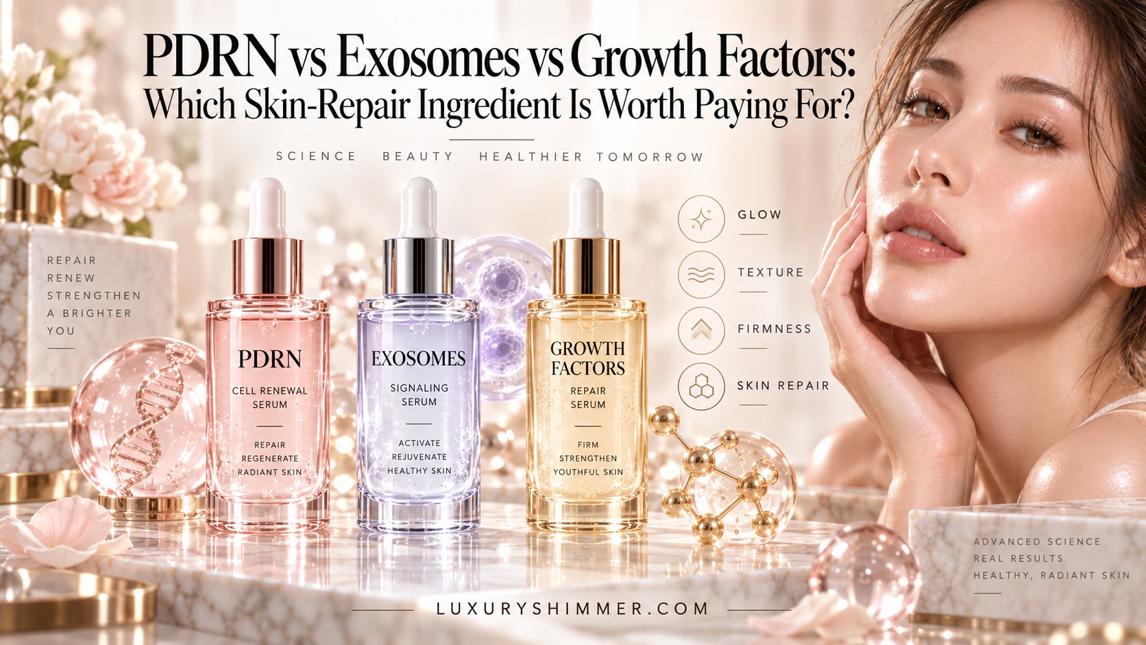 PDRN vs Exosomes vs Growth Factors